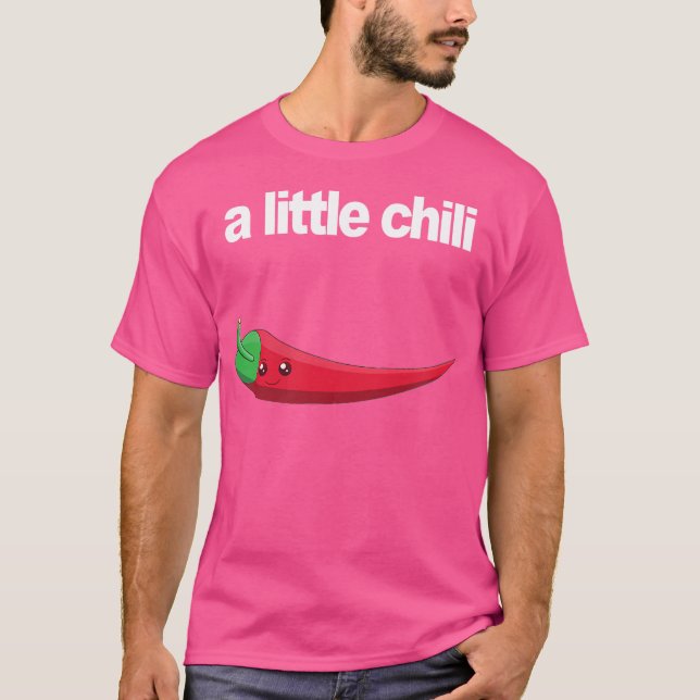 A Little Chilli Kawaii Pepper T-Shirt (Front)