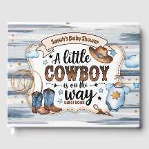 A Little Cowboy is on the Way Baby Shower 
