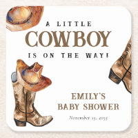 A Little Cowboy Western Baby Shower