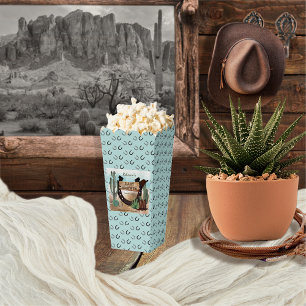 A Little Cowboy Western Boy Baby Shower Favour Box