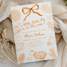 A Little Cutie Baby Is On The Way Baby Shower 