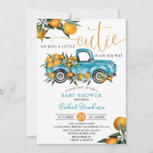 A Little Cutie Baby Shower Invitation