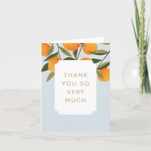 A Little Cutie is on the Way Baby Shower Thank You Card