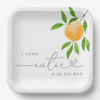 A Little Cutie Modern Baby Shower