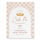 A Little Cutie Pie Fall Baby Shower Welcome Sign