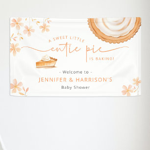 A Little Cutie Pie Is Baking Baby Shower Banner