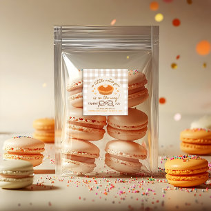 A little Cutie Pie is on his Way - Small Sticker