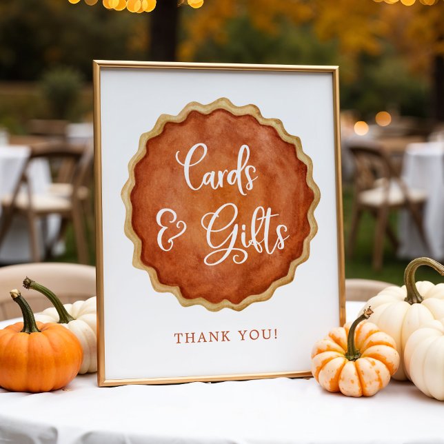 A Little Cutie Pie Pumpkin Cards and Gifts Sign (Creator Uploaded)