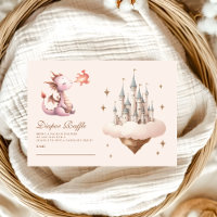 A Little Dragon is on the Way Baby Diapper Raffle
