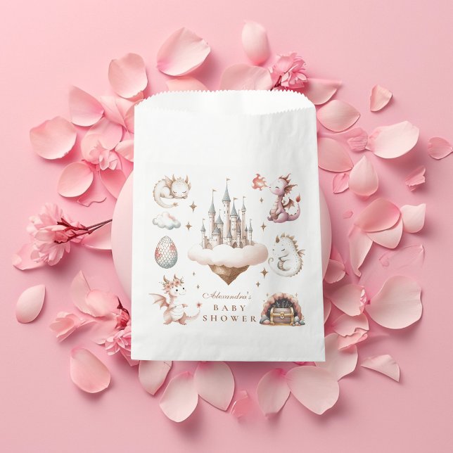 A Little Dragon is on the Way Baby Shower Favour Bag (Creator Uploaded)
