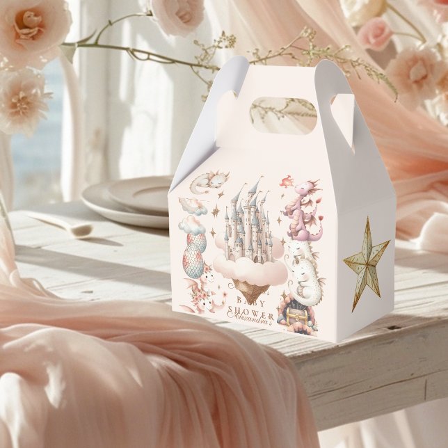 A Little Dragon is on the Way Baby Shower Favour Box (Creator Uploaded)