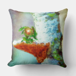 A Little Dragon Sleeps Cushion