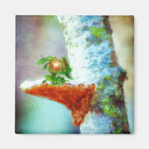 A Little Dragon Sleeps Magnet