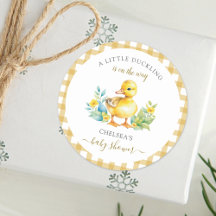 A Little Duckling is On The Way Duck Baby Shower