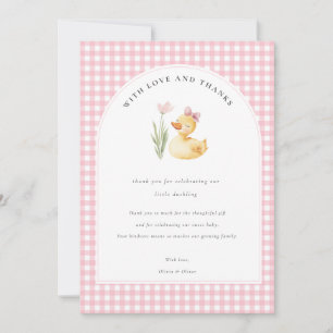 A Little Duckling Is on the Way Duck Baby Shower Invitation