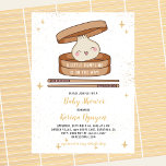 A Little Dumpling Baby Shower Invitation<br><div class="desc">Absolutely darling A Little Dumpling Is On The Way baby shower invitation! Sweet happy little dumpling in a bamboo steamer with chopsticks. Personalise with name and party details! See coordinating items in our shop,  Enchanted Finch.</div>