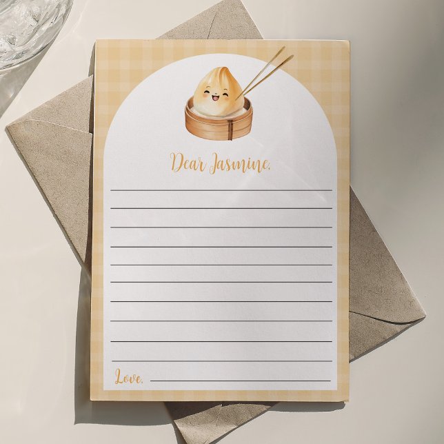 A Little Dumpling Birthday Note Time Capsule Card (Creator Uploaded)