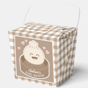 A Little Dumpling is On The Way Baby Shower Favour Box