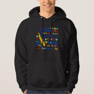 A Little Extra Love World Down Syndrome Day Ribbon Hoodie