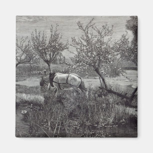 A little farm well tilled', Picardy Magnet