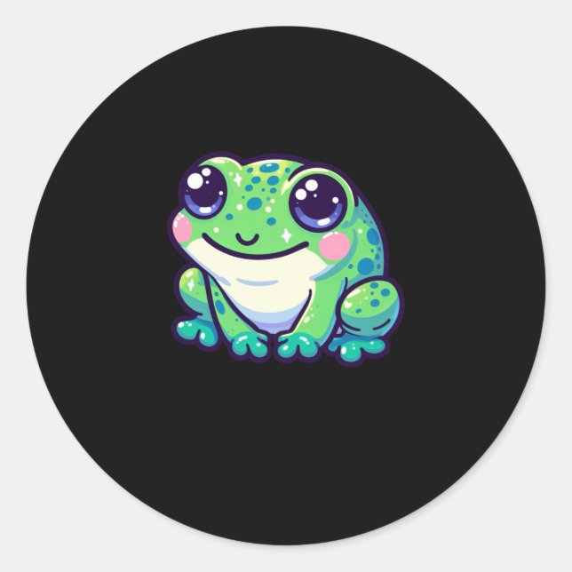 A Little Frog Sticker  (Front)