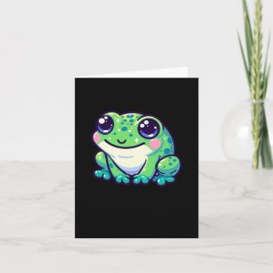 A Little Frog Sticker Card