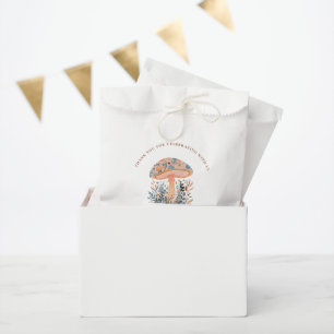 A Little Fun Guy Mushroom Baby Shower  Favour Bag