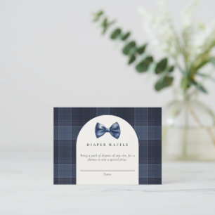 A Little Gentleman is on His Way Baby Shower  Enclosure Card