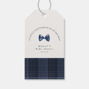 A Little Gentleman Is On His Way Gift Tags