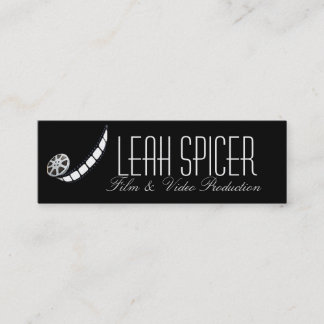 A Little Glam Goes a Long Way Mini Business Card