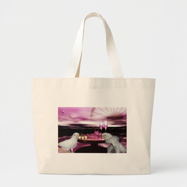 A Little Goffin Romance Jumbo Tote (Front)