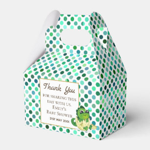 A Little Hatchling DINOSAUR Baby Shower Party Favour Box