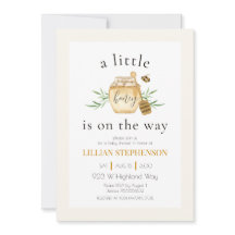 A Little Honey Is On The Way Bee Baby Shower