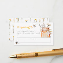 A Little Honey On The Way Watercolor Baby Shower