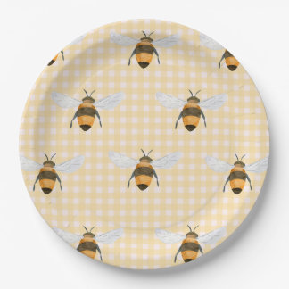 A Little Honey Paper Plate