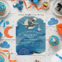A Little Knight Dragon Baby Shower By Mail Silver