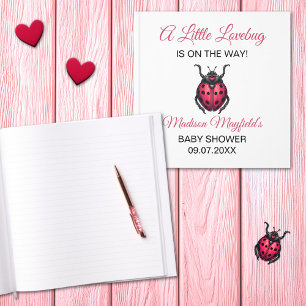 A Little Love Bug Is On The Way Ladybug Guest Book