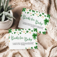 A Little Lucky Charm Baby Shower Book Request