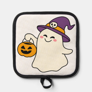 A Little Magic Makes Every Halloween More Memorabl Pot Holder