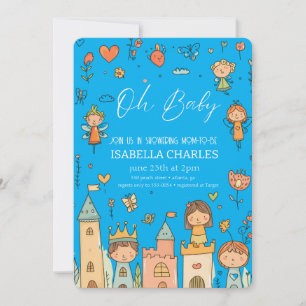 A Little Man Is on His Way Invitation