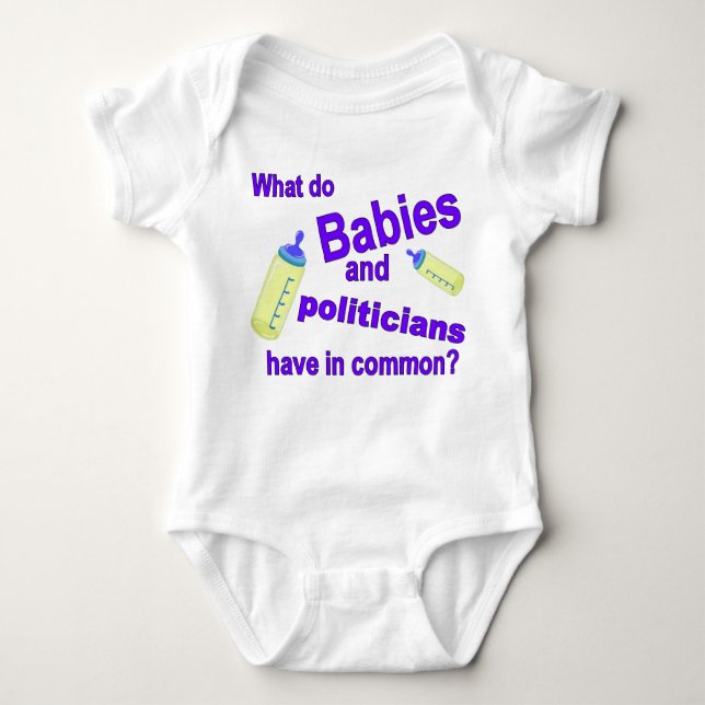 A Little Or A Lot Baby Bodysuit (Front)