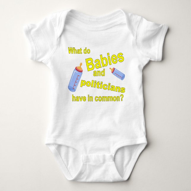 A Little Or A Lot Baby Bodysuit (Front)