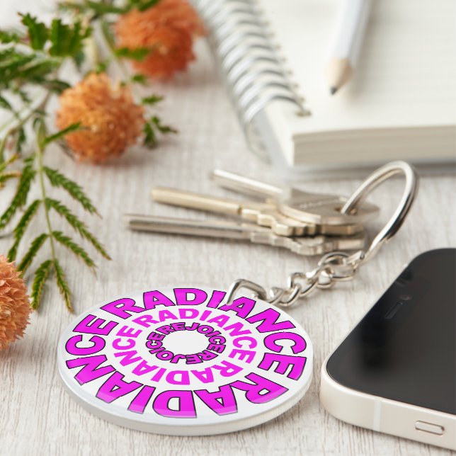A Little Or A Lot Key Ring (Front Right)
