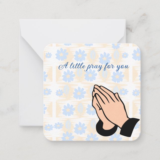 A little Prayer for you Card (Front)