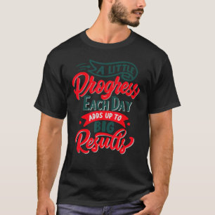 A Little Progress Each Day Hungry Caterpillar Back T-Shirt