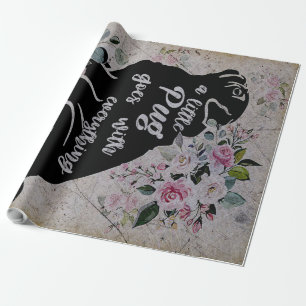 A Little Pug Goes With Everything Gift For Kids Wrapping Paper