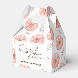 A Little Pumpkin Baby Shower Favor Tag Favour Box