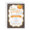 A Little Pumpkin Baby Shower Invitation