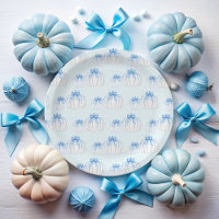 A Little Pumpkin Bow Fall Boy Baby Shower