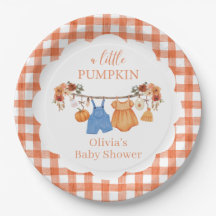 A little pumpkin fall Baby Shower